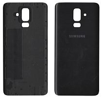 Крышка задняя Samsung J810 Galaxy J8 (2018) Черная PRC