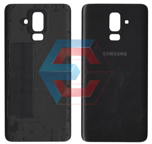 Крышка задняя Samsung J810 Galaxy J8 (2018) Черная PRC