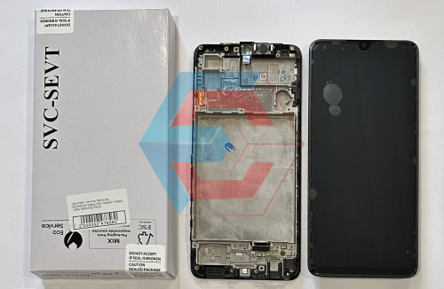 Дисплей + сенсор Samsung M225/E225 Galaxy M22 Чорний У рамці 100% SERVICE PACK - состояние, качество, комплектация