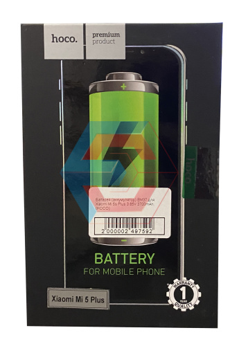 Батарея (акумулятор) BM37 для Xiaomi Mi 5s Plus 3.85V 3700mAh (HOCO) Батарея (акумулятор) BM37 для Xiaomi Mi 5s Plus 3.85V 3700mAh (HOCO) - ёмкость, состояние, распиновка
