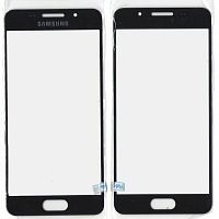 Стекло тачскрина для Samsung A310H DS Galaxy A3 Black чёрный