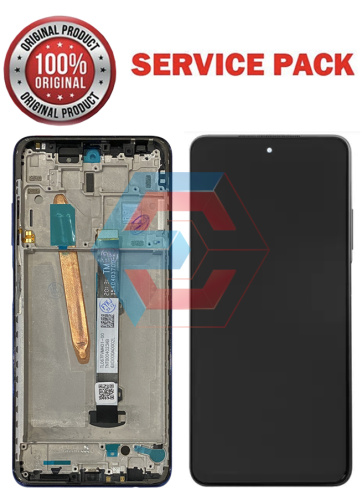 Дисплей + сенсор Xiaomi Mi 10T Lite  (M2007J17G) Синій у рамці SERVICE PACK AAAA ORG - состояние, качество, комплектация