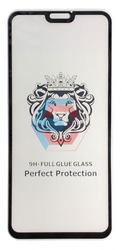 Защитное стекло 9D для Huawei Honor 8X , JSN-L21, JSN-L22, JSN-L23, JSN-L41 Чёрный тех. упаковка 