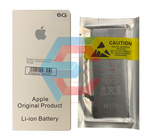Батарея (аккумулятор) для iPhone 6 (оригинал с микросхемой Sony) 1810mAh - ёмкость, состояние, распиновка