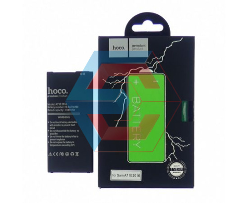 Батарея (акумулятор) EB-BA710ABE для Samsung Galaxy A7 2016 (A710F) 3300mAh (HOCO) - ёмкость, состояние, распиновка