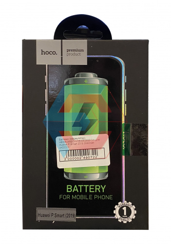 Батарея (аккумулятор) HB396286ECW/HB396285ECW для Huawei P Smart 2019 3320mAh (HOCO) - ёмкость, состояние, распиновка