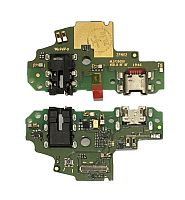 Нижняя плата Huawei P Smart 2017 с конектором зарядки + микрофон Оригинал