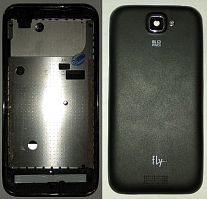 Средняя +задняя часть Fly IQ442Q(оригинал 100%) Белый б.у