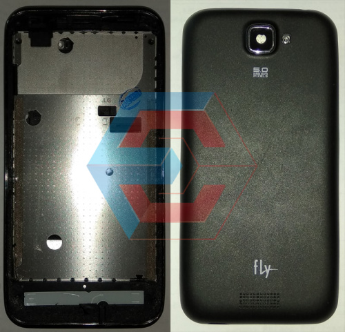 Средняя +задняя часть Fly IQ442Q(оригинал 100%) Белый б.у