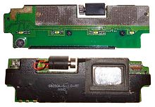 Нижняя плата Fly iQ255 с микрофоном и компонентами б.у