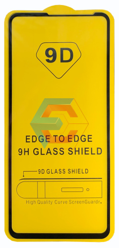 Защитное стекло 9D для Xiaomi Mi Mix 3  Черный (тех.пак)