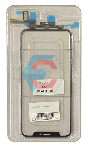 Сенсор для  iPhone XS  OCA плёнкой Черный Оригинал
