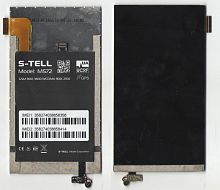 Дисплей для китайских телефонов №95 S-TELL M572 (FC1A5072-04) Размер 119*65mm39пин.Б.У