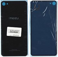 Крышка задняя Meizu U20 черного цвета ААА