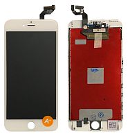дисплей (модуль) iphone 6s plus (a1634/a1687/a1699) білий оригінал із переклеєним склом - стоимость