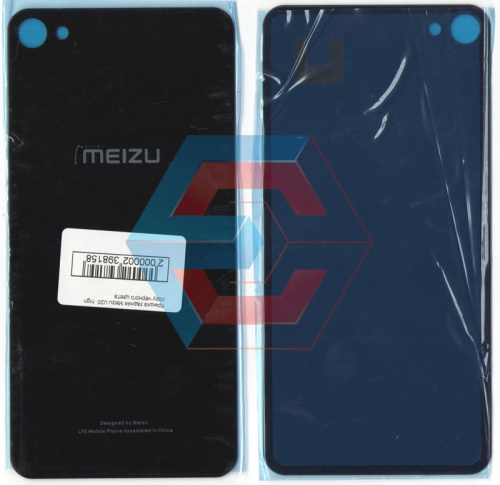 Крышка задняя Meizu U20 черного цвета ААА