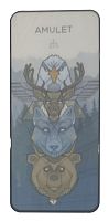 Защитное стекло 2.5D AMULET HD Antistatic для Xiaomi 12 Lite/11Lite 5G NE Черный в упаковке