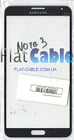 Стекло тачскрина для Samsung N9000 Black