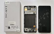 дисплей + сенсор samsung a515 galaxy a51 (2020) чорний у рамці 100% service pack - стоимость, партномер