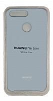 Чехол на Huawei Y6 2018 (Turquoise) Silicone Case Premium