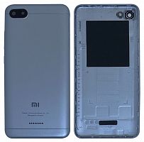 Крышка задняя Xiaomi Redmi 6A Серая