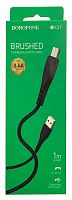 USB-кабель (шнур) Borofone BX37 Wieldy Micro (1m) Чорний