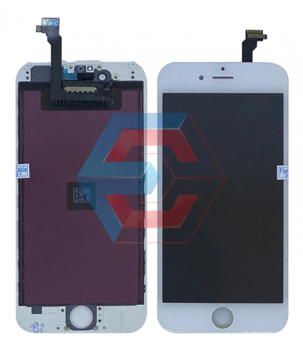 Дисплей (модуль) iPhone 6 (A1549/A1586/A1589) Білий Original замінений шлейф - состояние, качество, комплектация