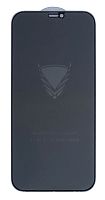 Защитное стекло Golden Armor Privacy для  Apple Iphone 12 Pro Max Черное тех. упаковка