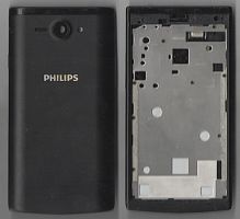 Корпус в сборе Philips S388 Черный Б.У