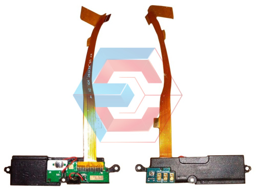 Нижняя плата Bravis Light c межплатным шлейфом + микрофон + бузер + кнопка Нome (оригинал б.у.)