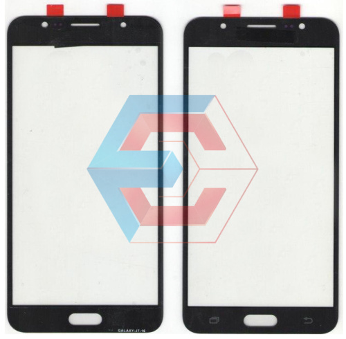 Стекло тачскрина для Samsung J710  Черное