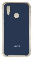 Чохол на Huawei P Smart 2019 (Blue Cobalt) Silicone Case Premium