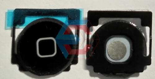 Кнопка home для планшета Apple iPad 3/4 чёрная Кнопка home для планшета Apple iPad 3/4 чёрная
