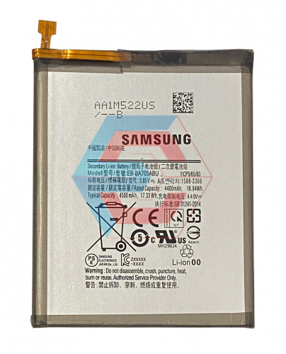 Батарея (аккумулятор) EB-BA705ABE для Samsung A705 Galaxy A70 3.85V, 4500 mAh (AAAA) - ёмкость, состояние, распиновка