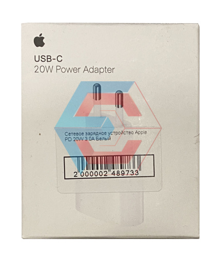 Зарядний пристрій Apple PD 20W 3.0A Білий Зарядний пристрій Apple PD 20W 3.0A Білий
