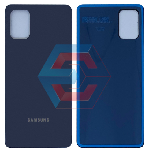 Крышка задняя Samsung A715 Galaxy A71 (2020) Черная оригинал PRC