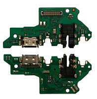 Нижняя плата Huawei P Smart Z/ Y9 Prime 2019 с конектором зарядки + микрофон + компоненты