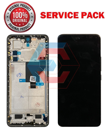 Дисплей + сенсор Xiaomi 12 Lite (2203129G) Чорний у рамці SERVICE PACK AAAA ORG - состояние, качество, комплектация