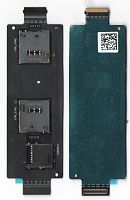 Шлейф Коннектор SIM-карты для мобильных телефонов Asus ZenFone 2 (ZE551ML), ZenFone 2 (ZE550ML)