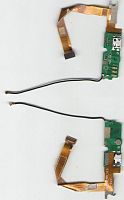 Нижняя плата Bravis Solo межплатный шлейф+компоненты Б.У