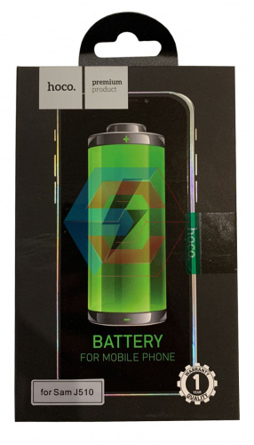 Батарея (аккумулятор) EB-BJ510CBE для Samsung Galaxy J5 2016 (J510) 3.85 В 3100 мАч (HOCO) - ёмкость, состояние, распиновка