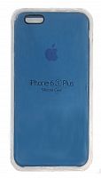 Чехол на iPhone 6 Plus/6S Plus (Tahoe Blue) Silicone Case Premium