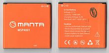 №009.5 Батарея (аккумулятор) Manta MSP4001 Б.У