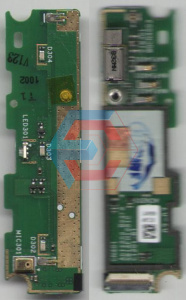 Нижняя плата Sony ST26i Xperia J с микрофоном и виброзвонком Б.У Нижняя плата Sony ST26i Xperia J с микрофоном и виброзвонком Б.У