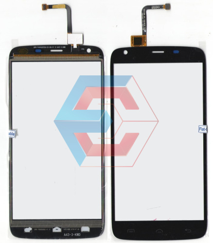 Сенсор Doogee T6 Homtom ht6 Чёрный