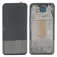 дисплей + сенсор samsung a346 galaxy a34 5g у рамці чорний (широка рамка) (prc) - стоимость