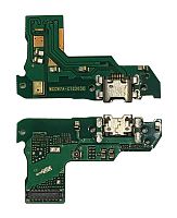 Нижняя плата Huawei Honor 7A Pro/Honor 7C (AUM-L29/AUM-L41) с конектором зарядки + микрофон 