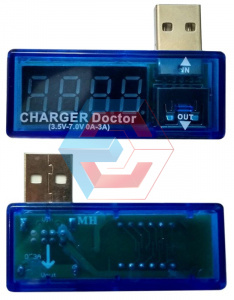 USB Doctor на 1 вихід USB (3.5V-7.0V 0A-3A) USB Doctor на 1 вихід USB (3.5V-7.0V 0A-3A)