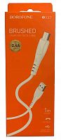 USB-кабель (шнур) Borofone BX37 Wieldy Micro (1m) Білий