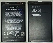 Батарея (аккумулятор) BL-5J Nokia 200  520 1430 мАч Оригинал 100% Б.У